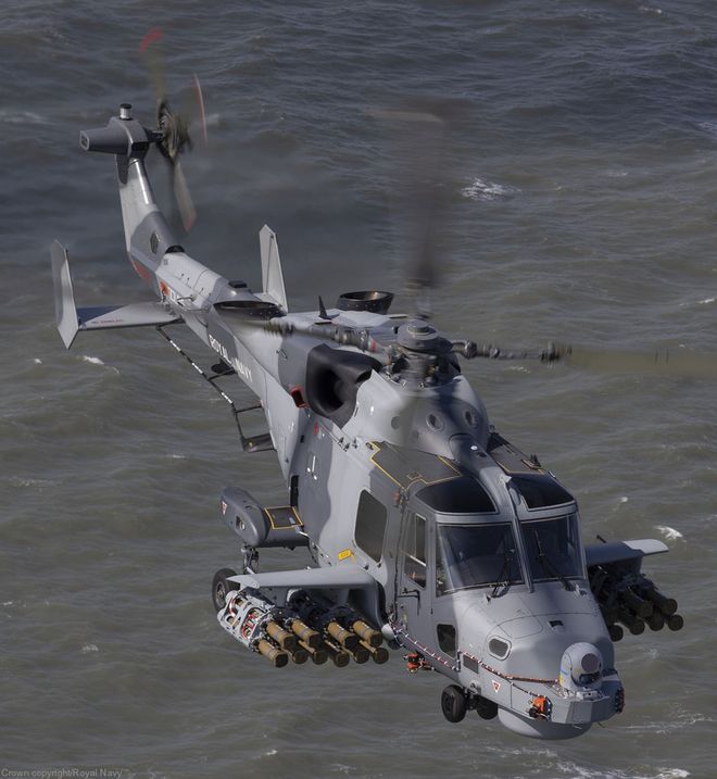 HMA Mk2 直升机发射新型导弹米乐m6英国皇家海军首次从野猫(图2)